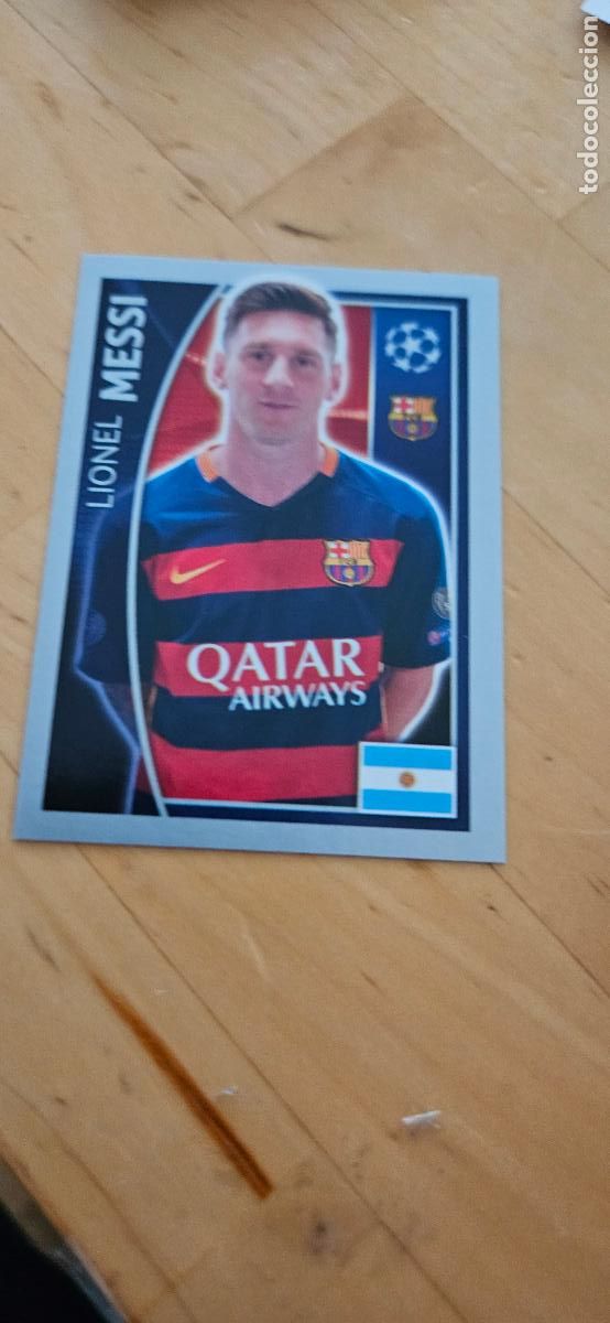 Football Stickers: champions league 317 messi barcelona 2015 2016 15 16 stickers topps sin pegar