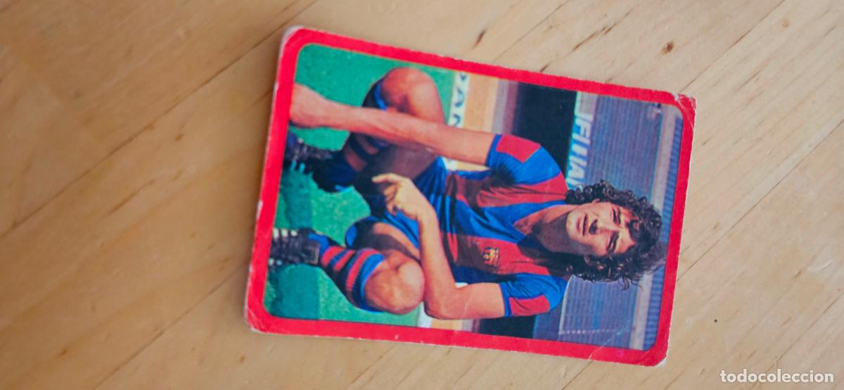 Cromos de F&uacute;tbol: barcelona ramos 30 campeonato nacional de futbol 1977 1978 77 78 sin pegar ruiz romero