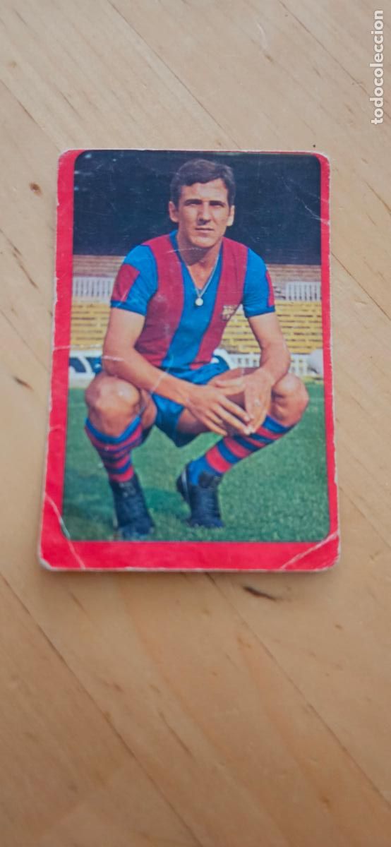 Cromos de F&uacute;tbol: barcelona sanchez 34 campeonato nacional de futbol 1977 1978 77 78 sin pegar ruiz romero