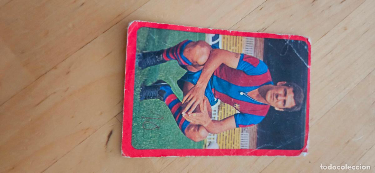Cromos de F&uacute;tbol: barcelona sanchez 34 campeonato nacional de futbol 1977 1978 77 78 sin pegar ruiz romero