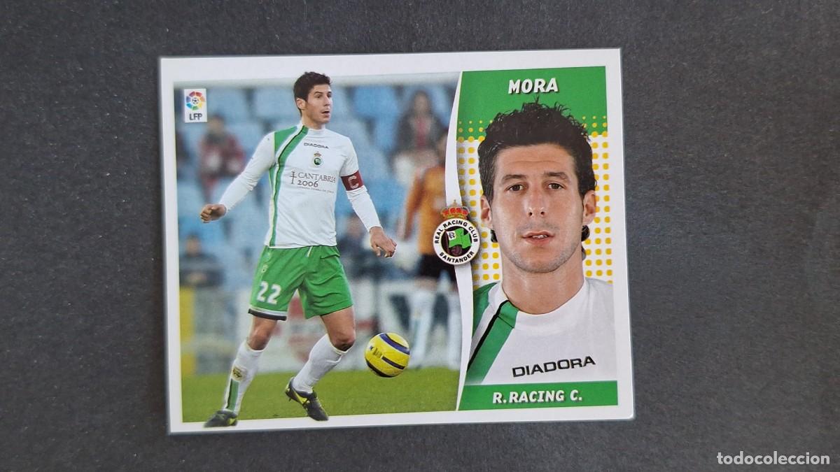 Fu&szlig;ball-Sticker: L3 MORA RACING DE SANTANDER LIGA ESTE 2006 2007 06 07 NUNCA PEGADO SIN PEGAR