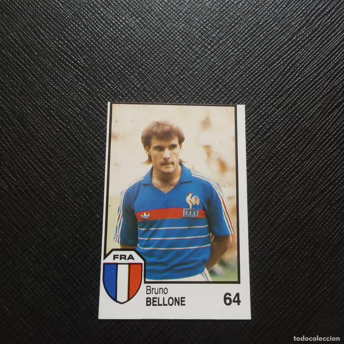 Fu&szlig;ball-Sticker: 64 BELLONE FRANCIA BARNA MEXICO MUNDIAL 1986 CROMO FUTBOL 86 - SIN PEGAR - A76 PG42