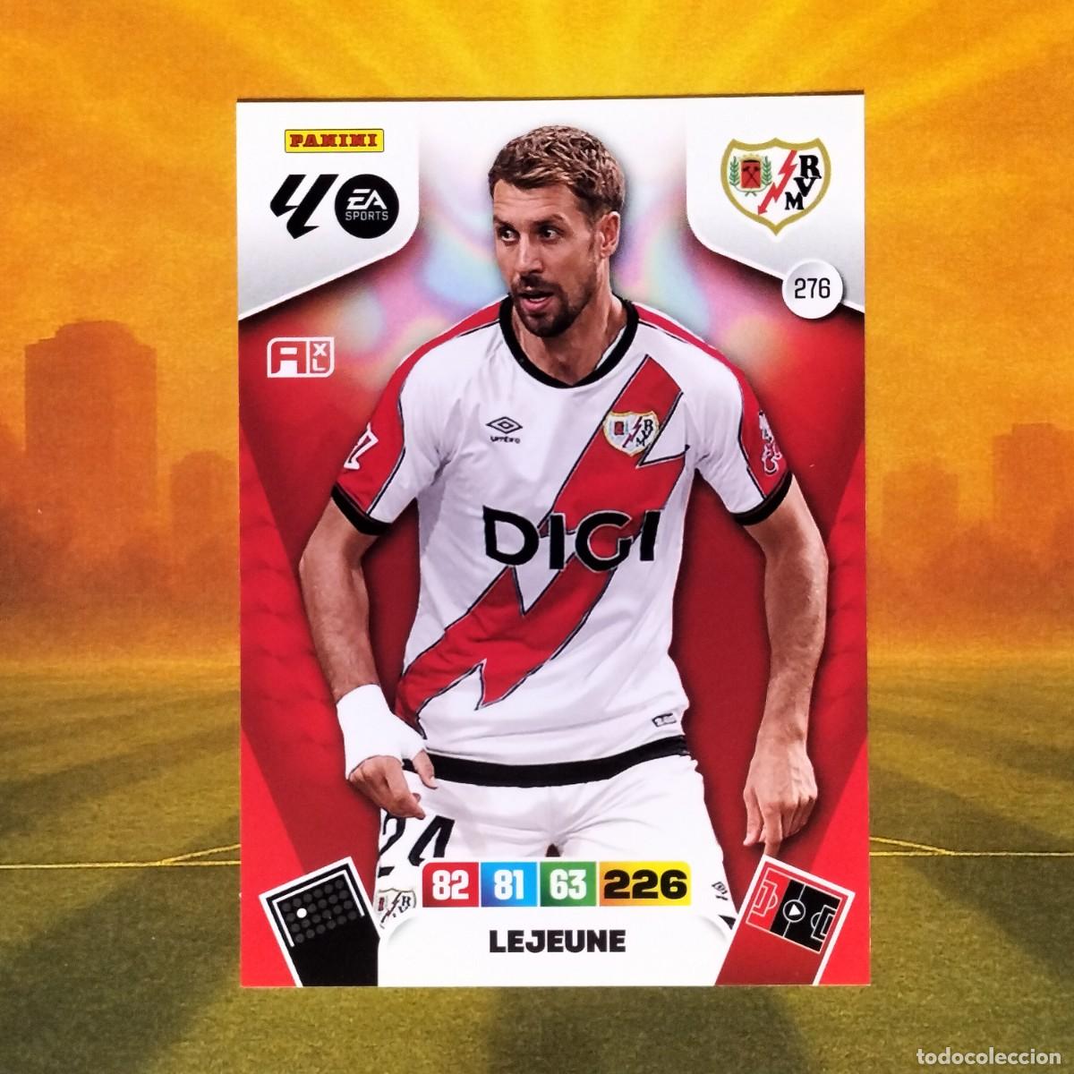 Cromos de F&uacute;tbol: #276 Lejeune | Rayo Vallecano | Adrenalyn XL LaLiga 2025 2026 Panini 25 26