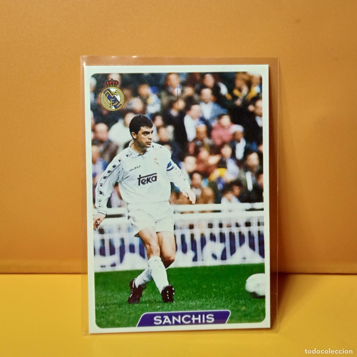 Cromos de F&uacute;tbol: MUNDICROMO 1995 1996 95 96 REAL MADRID SANCHIS 6