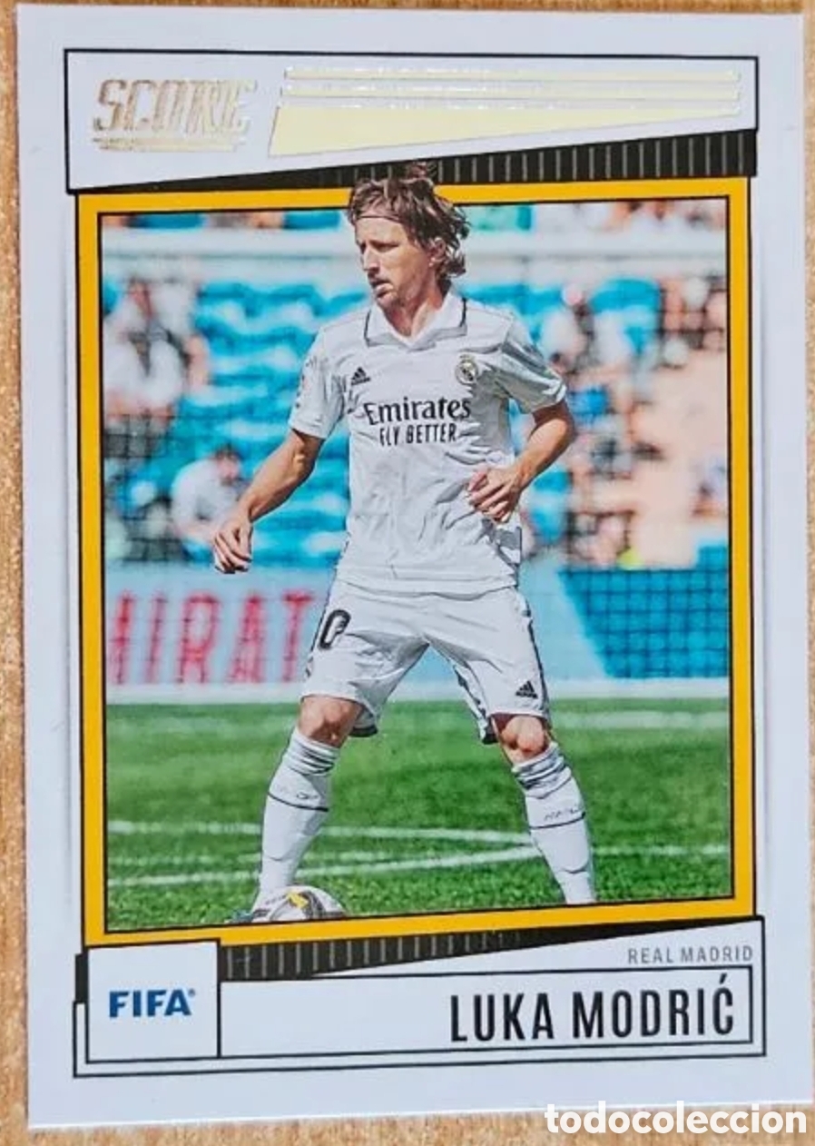 Cromos de F&uacute;tbol: 151 Luka Modric (Real Madrid). Cromo Panini Score FIFA 2022-2023 (22-23)