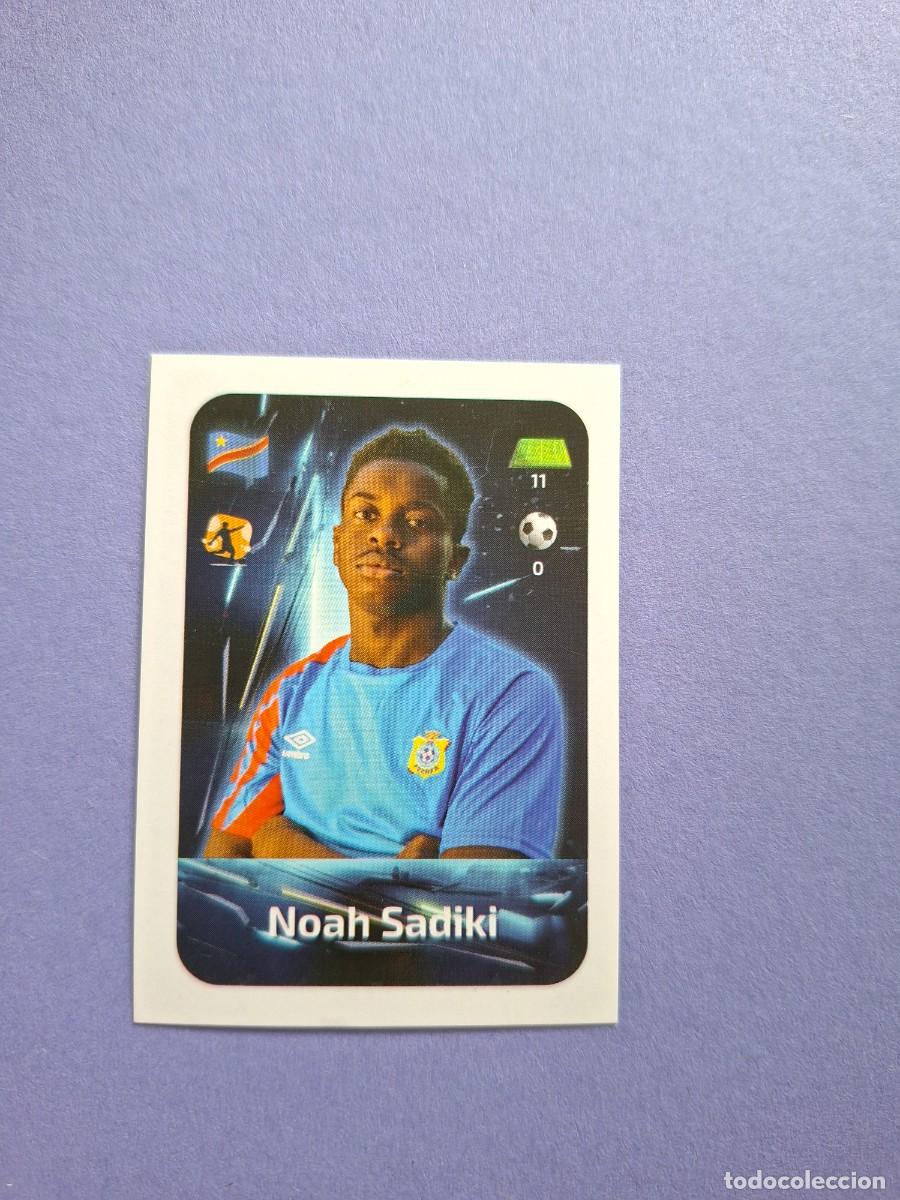 Cromos de Futebol: 295 NOAH SADIKI DR CONGO AFRICA CUP MOROCCO 25 CAF COPA DE AFRICA 2025 EDITORIAL SPHINX