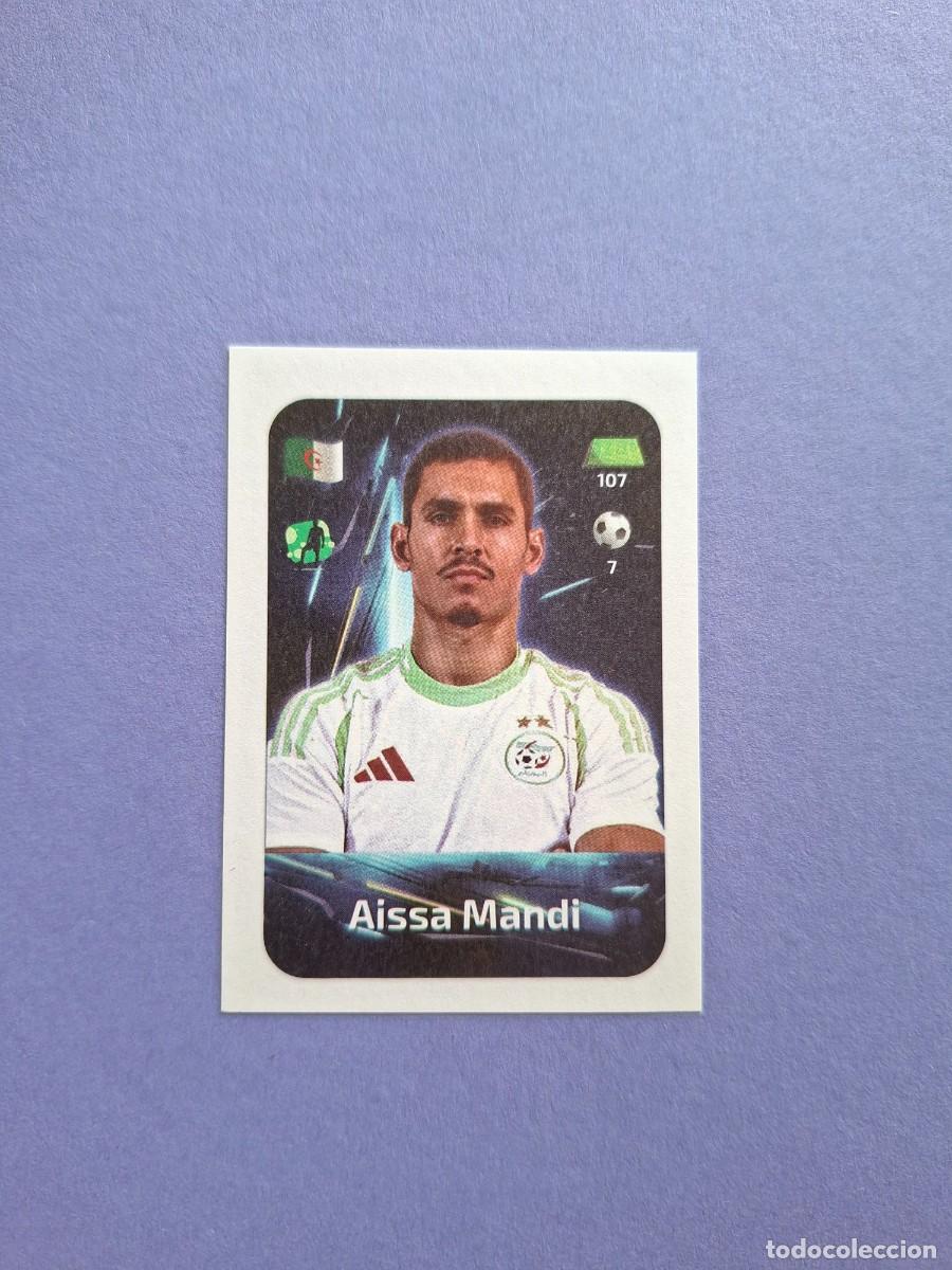 Cartes &agrave; collectionner de Football: 344 AISSA MANDI ARGELIA ALGERIA BETIS AFRICA CUP MOROCCO 25 CAF COPA DE AFRICA 2025 EDITORIAL SPHINX