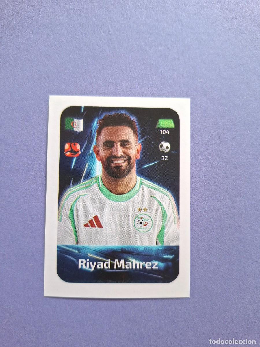 Fu&szlig;ball-Sticker: 357 RIYAD MAHREZ ARGELIA ALGERIA CITY AFRICA CUP MOROCCO 25 CAF COPA DE AFRICA 2025 EDITORIAL SPHINX
