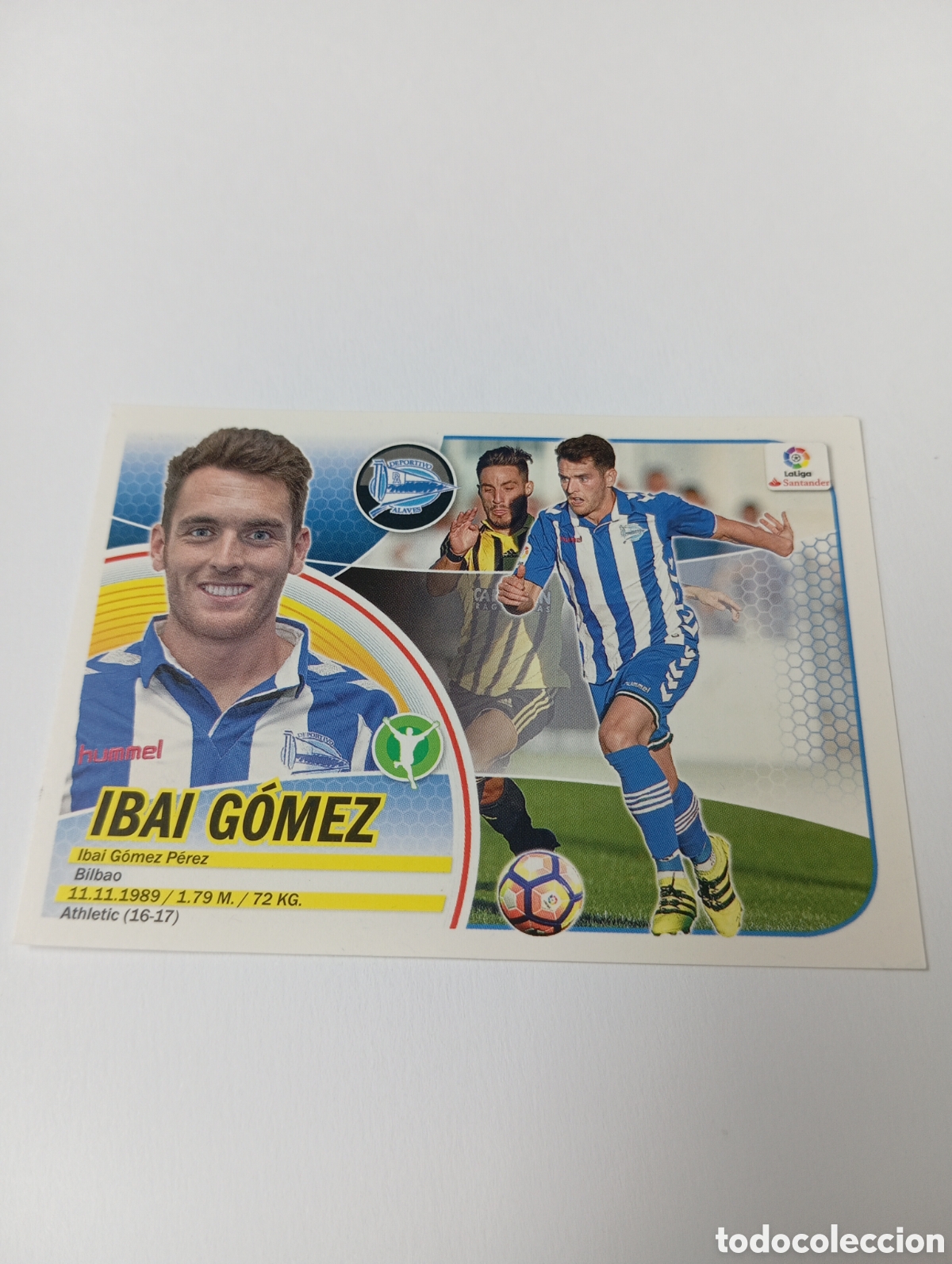 Fu&szlig;ball-Sticker: Fichaje 31 Ibai G&oacute;mez liga este 16 17 panini 2016 2017