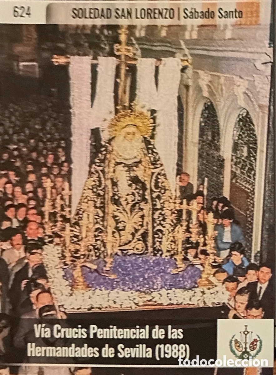 Fu&szlig;ball-Sticker: 624.- HOLY CARDS SEMANA SANTA SEVILLA 2026