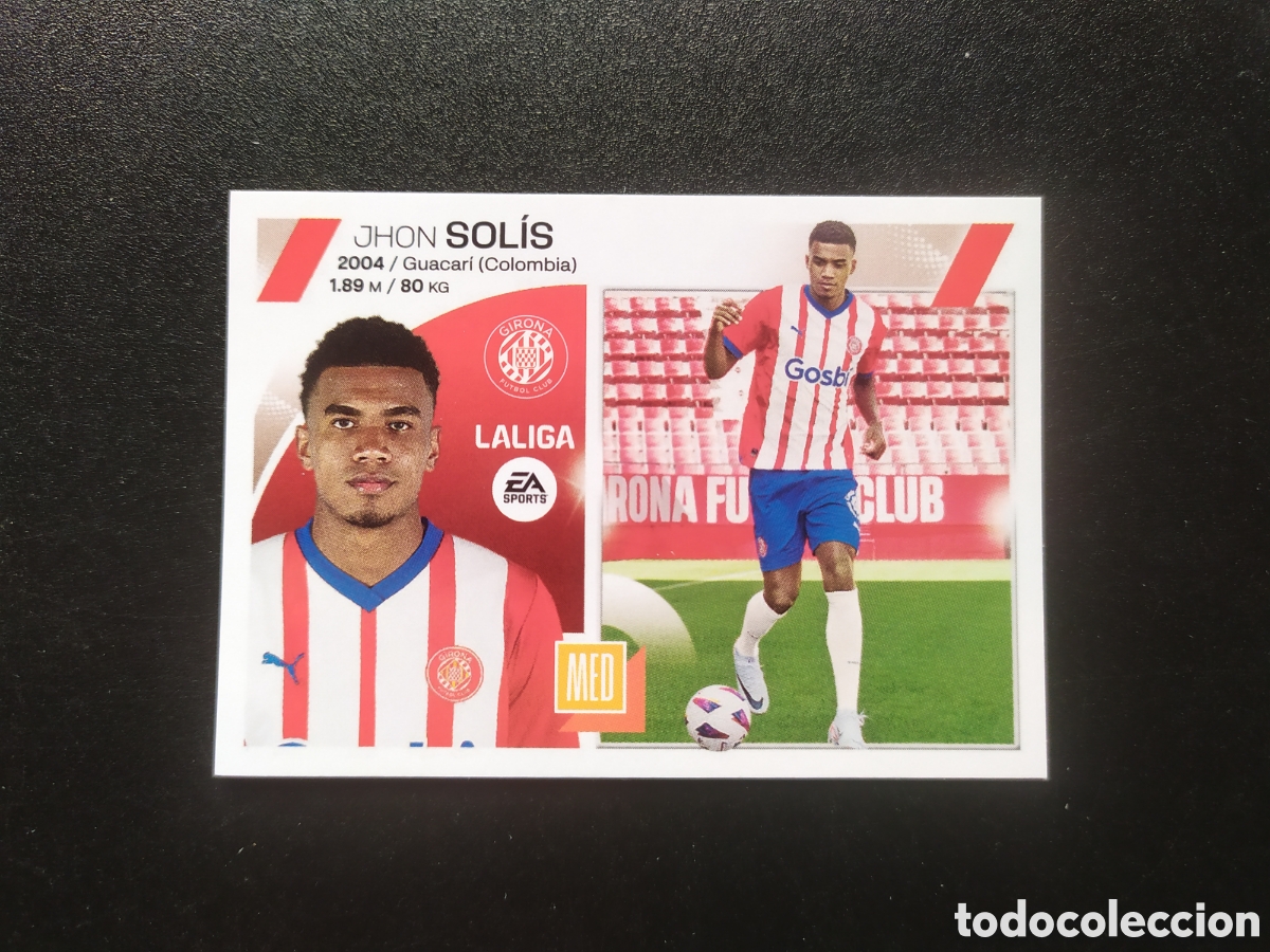 Cromos de Futebol: Liga este 2023 2024 23 24 panini Sol&iacute;s coloca n&deg; 14 bis Girona