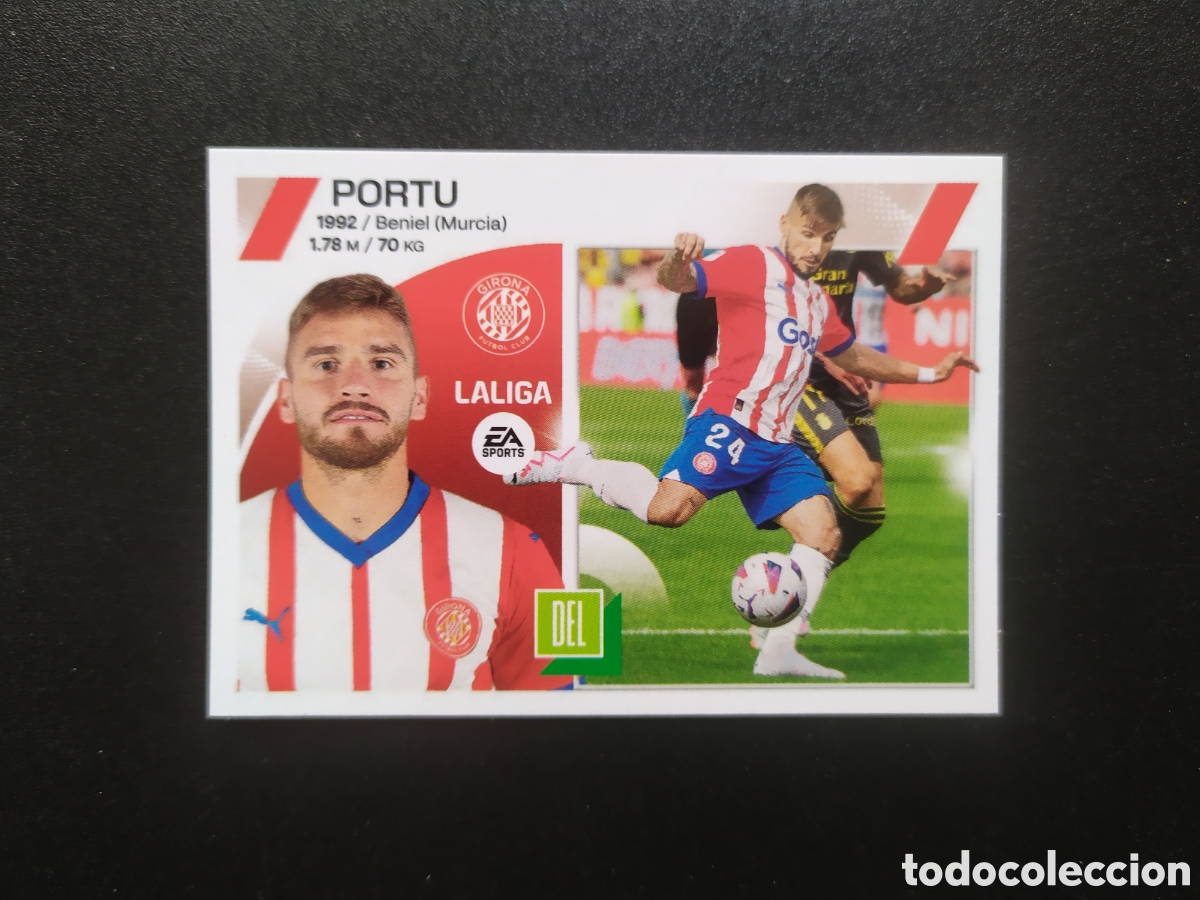 Figurine di Calcio: Liga este 2023 2024 23 24 panini Portu fichaje n&deg; 50 Girona