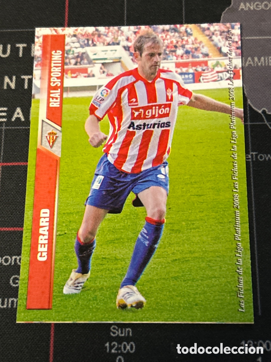 Cromos de F&uacute;tbol: 985 GERARD (SPORTING GIJON) MUNDICROMO PLATINUM 2007 2008 07 08