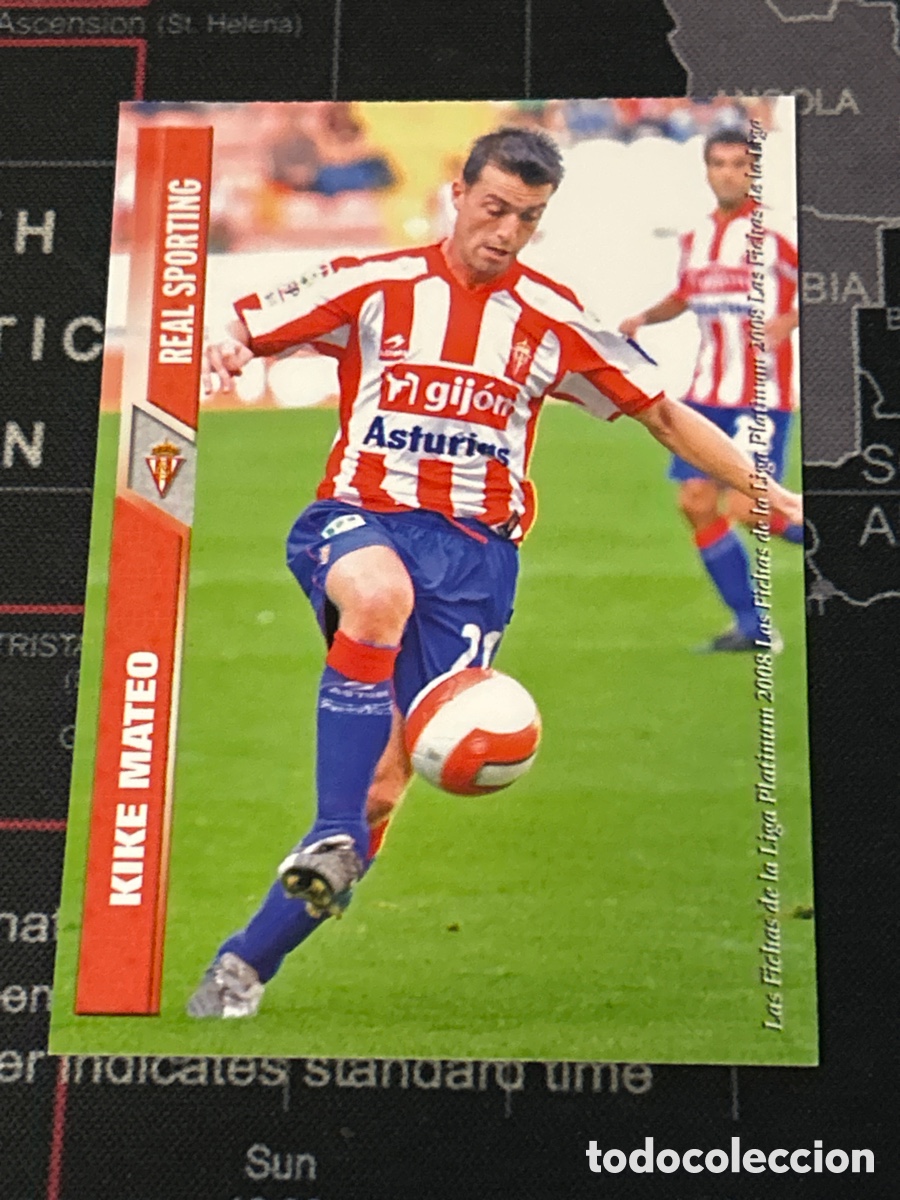 Cromos de F&uacute;tbol: 996 KIKE MATEO (SPORTING GIJON) MUNDICROMO PLATINUM 2007 2008 07 08
