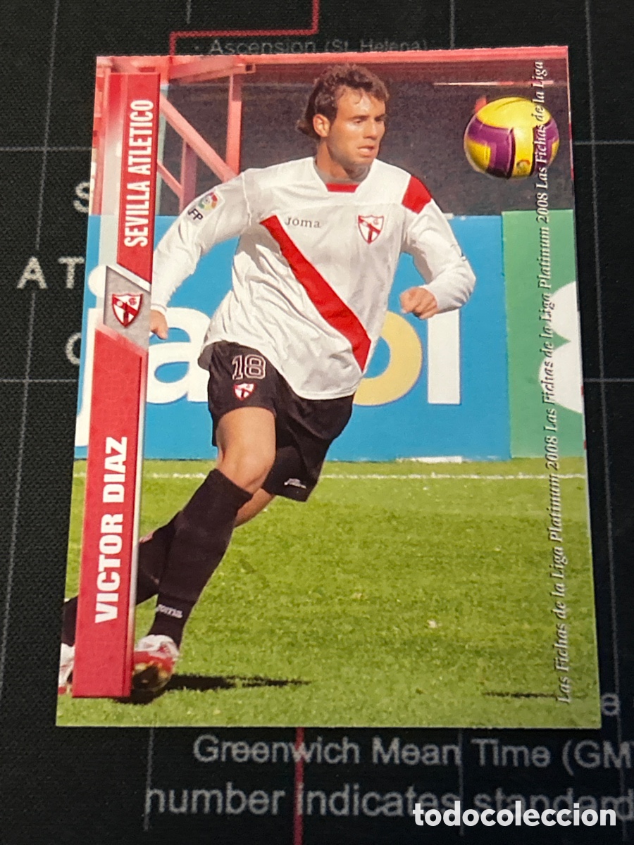 Cartes &agrave; collectionner de Football: 1157 VICTOR DIAZ (SEVILLA ATLETICO) MUNDICROMO PLATINUM 2007 2008 07 08