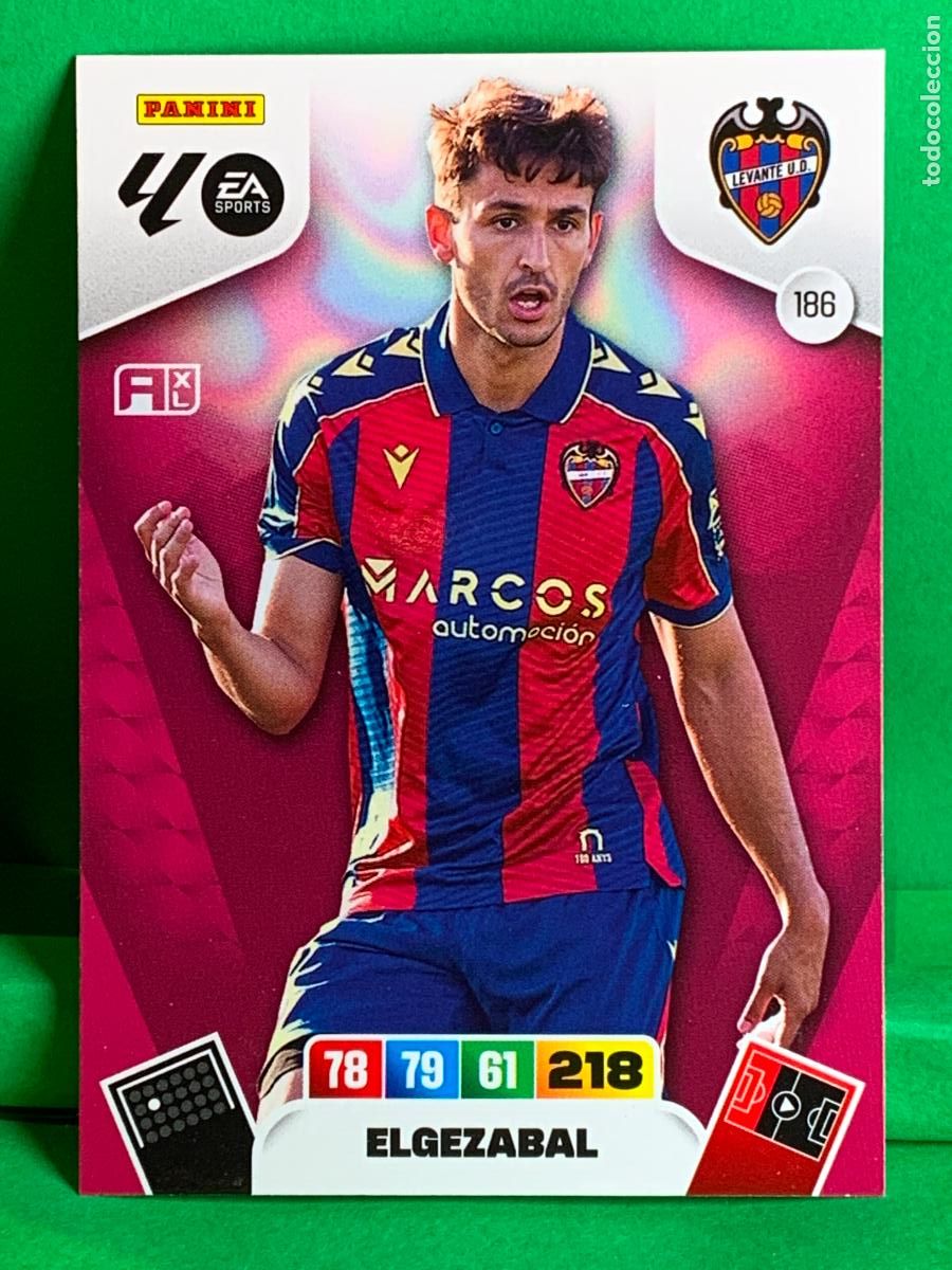 Cromos de Futebol: 186 Elgezabal Levante UD Base card ADRENALYN XL LIGA 2025/2026 25 26 PANINI