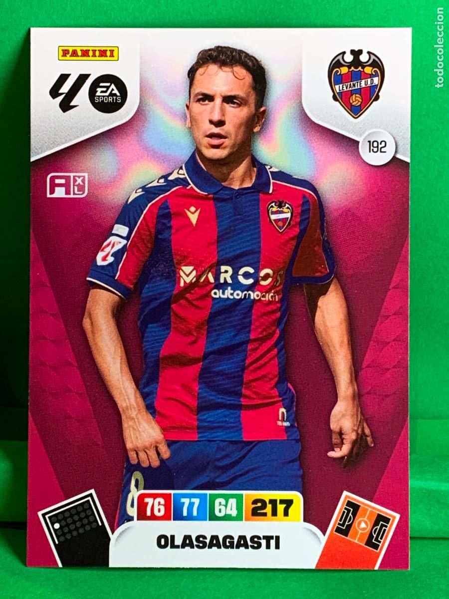 Cromos de Futebol: 192 Olasagasti Levante UD Base card ADRENALYN XL LIGA 2025/2026 25 26 PANINI
