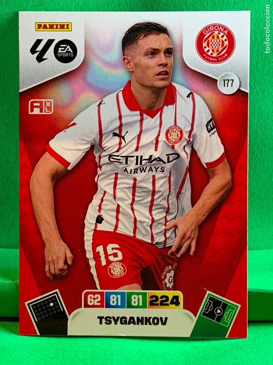 Cromos de Futebol: 177 Tsygankov Girona FC Base card ADRENALYN XL LIGA 2025/2026 25 26 PANINI
