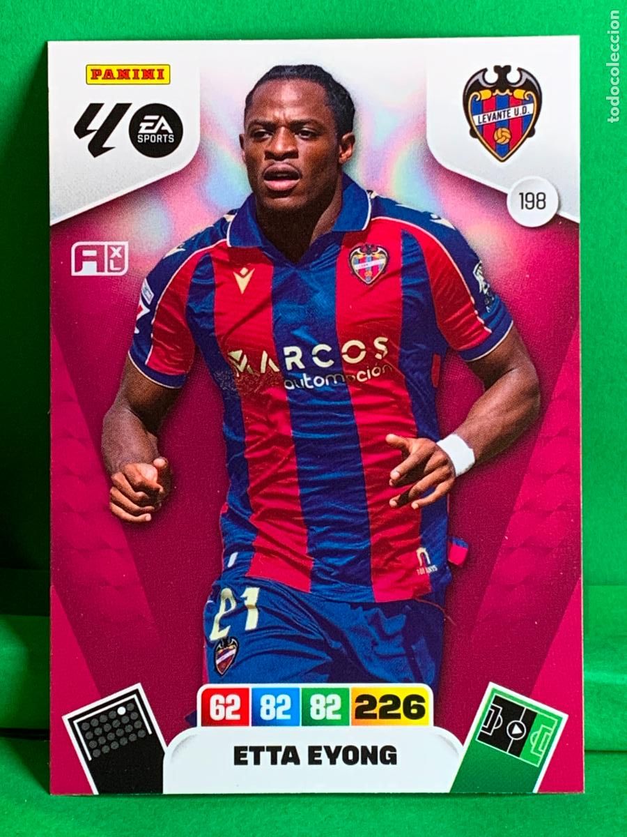 Cromos de Futebol: 198 Etta Eyong Levante UD Base card ADRENALYN XL LIGA 2025/2026 25 26 PANINI