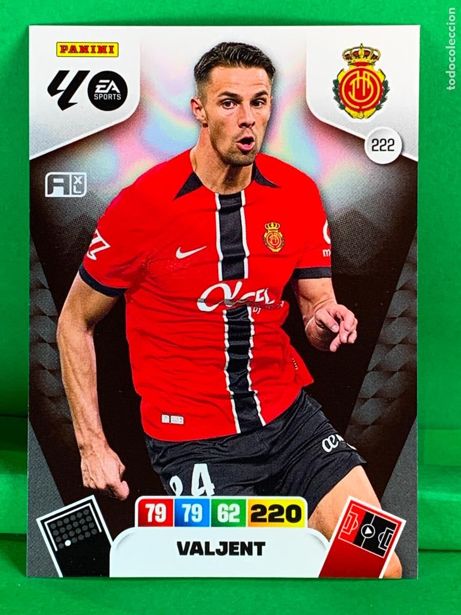 Cromos de F&uacute;tbol: 222 Valjent RCD Mallorca Base card ADRENALYN XL LIGA 2025/2026 25 26 PANINI