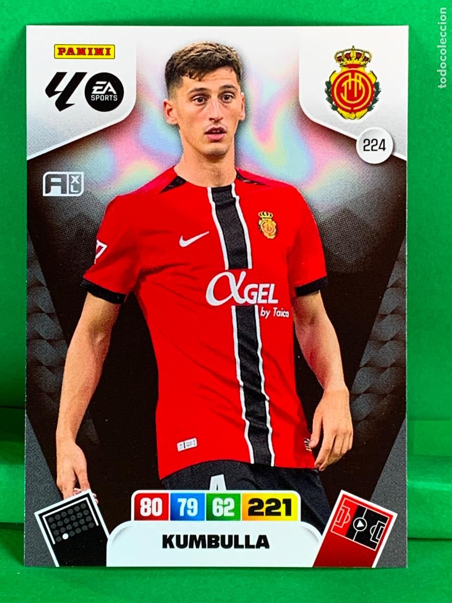 Fu&szlig;ball-Sticker: 224 Kumbulla RCD Mallorca Base card ADRENALYN XL LIGA 2025/2026 25 26 PANINI