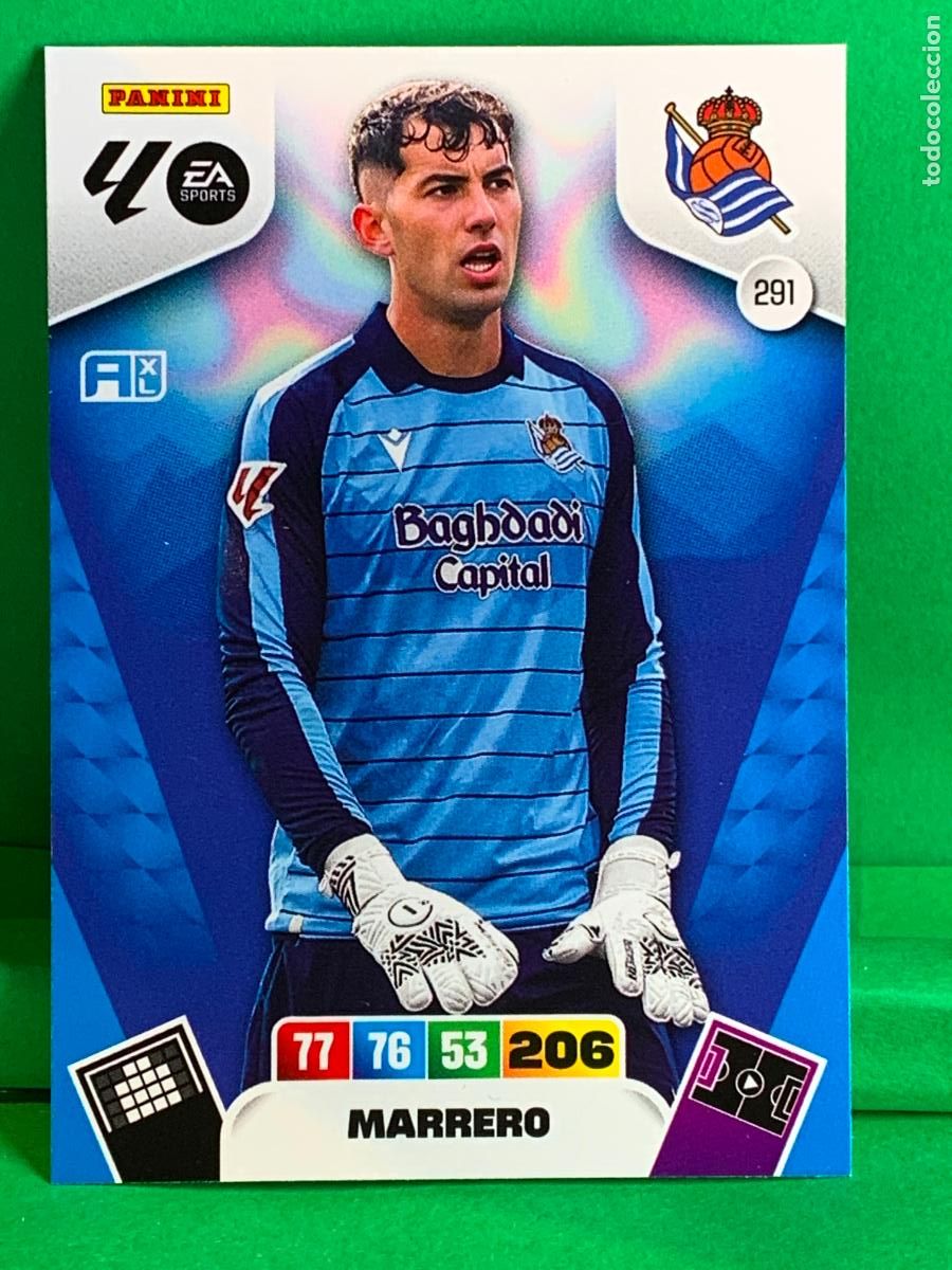 Cromos de Futebol: 291 Marrero Real Sociedad Base card ADRENALYN XL LIGA 2025/2026 25 26 PANINI