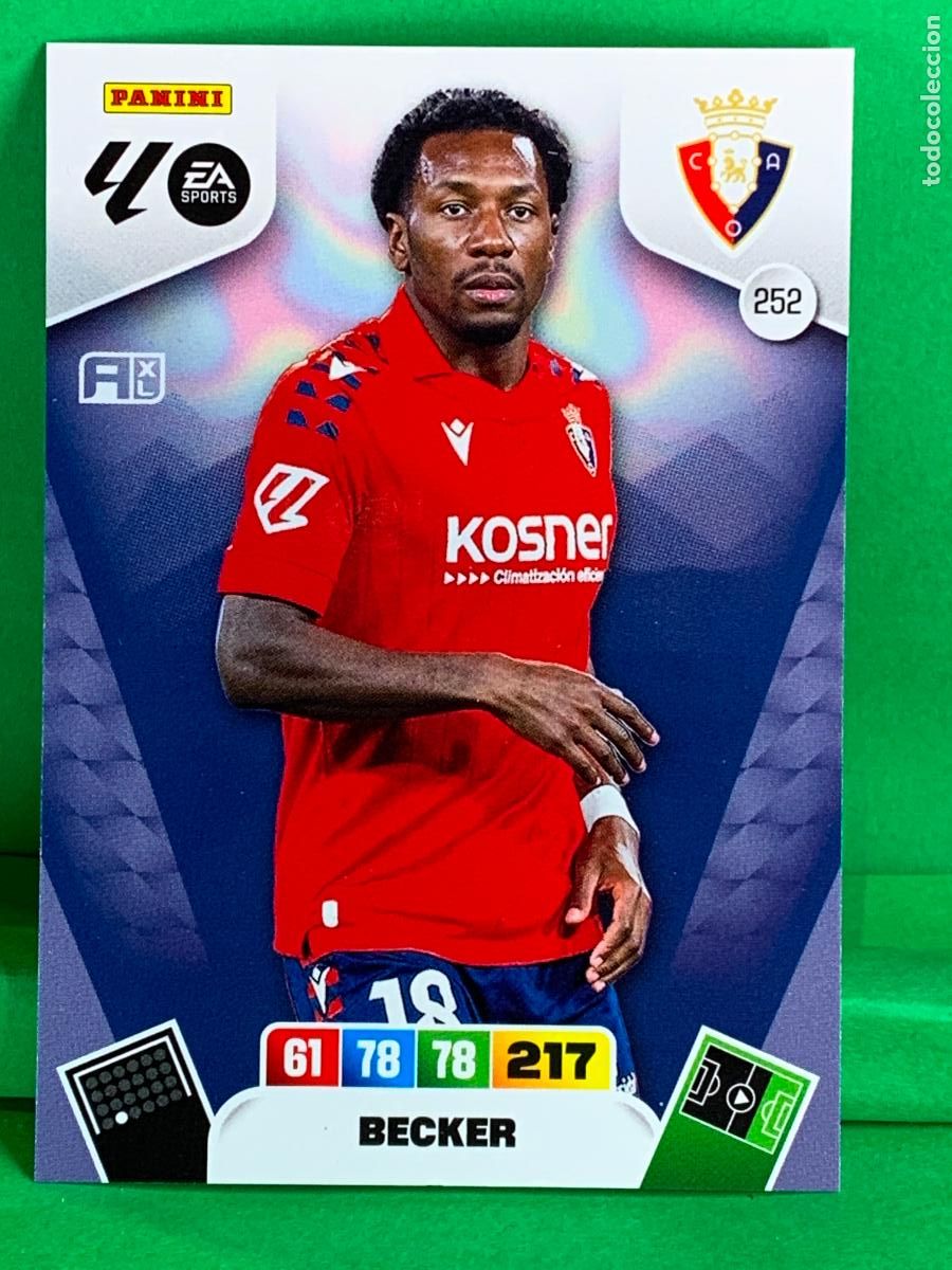 Cromos de Futebol: 252 Becker CA Osasuna Base card ADRENALYN XL LIGA 2025/2026 25 26 PANINI