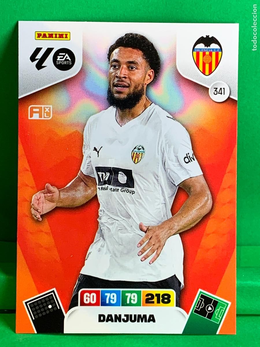 Cromos de Futebol: 341 Danjuma Valencia CF Base card ADRENALYN XL LIGA 2025/2026 25 26 PANINI
