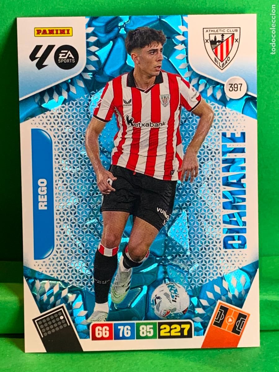 Cromos de f&uacute;tbol: 397 Rego Athletic Club Diamante ADRENALYN XL LIGA 2025/2026 25 26 PANINI