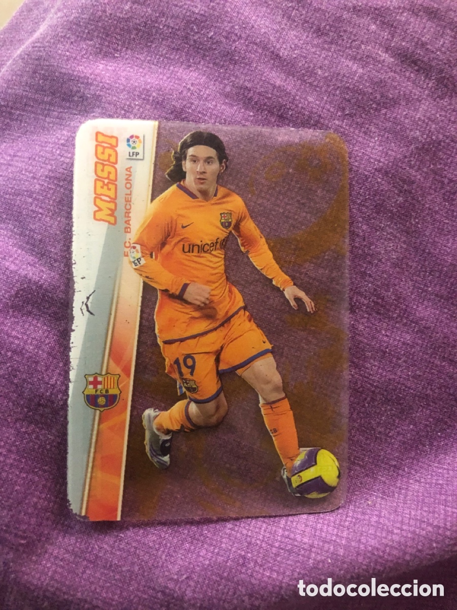 Football Stickers: Megacracks 2008 2009 Messi 384 Ultracard barcelona