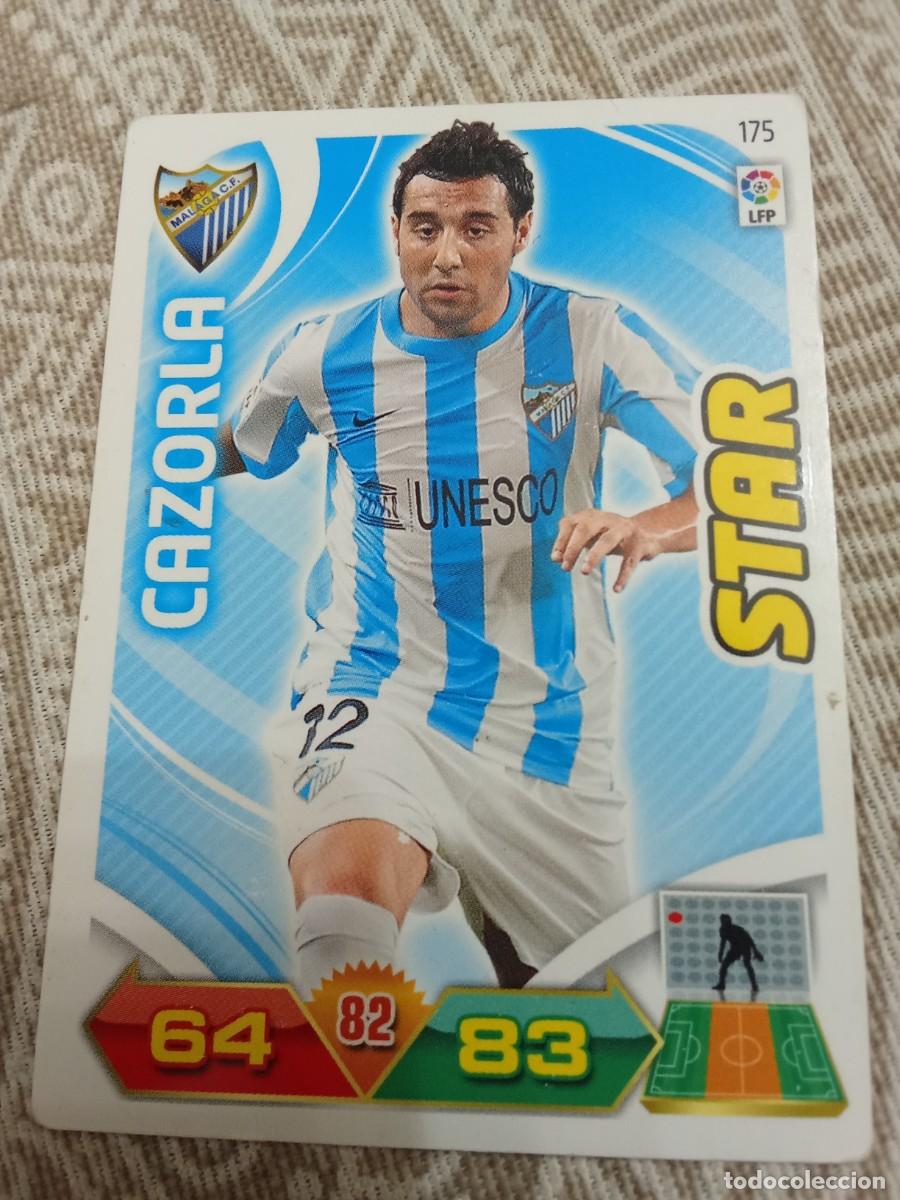Figurine di Calcio: 175 Cazorla m&aacute;laga ADRENALYN 2011-12