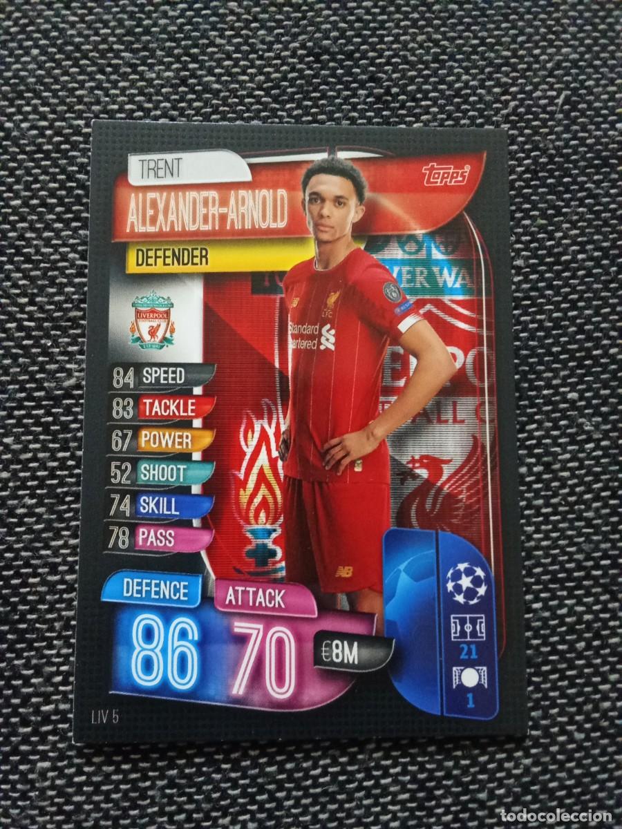 Fu&szlig;ball-Sticker: LIV 5 trent alexander-arnold Liverpool match attax champions league 2019-20