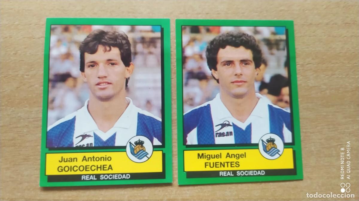Fu&szlig;ball-Sticker: REAL SOCIEDAD 267 GOICOECHEA FUTBOL 90 PANINI -H