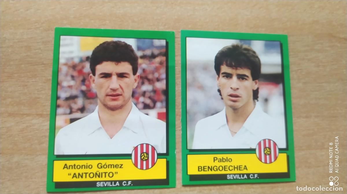 Figurine di Calcio: SEVILLA 248 BENGOECHEA FUTBOL 90 PANINI -H