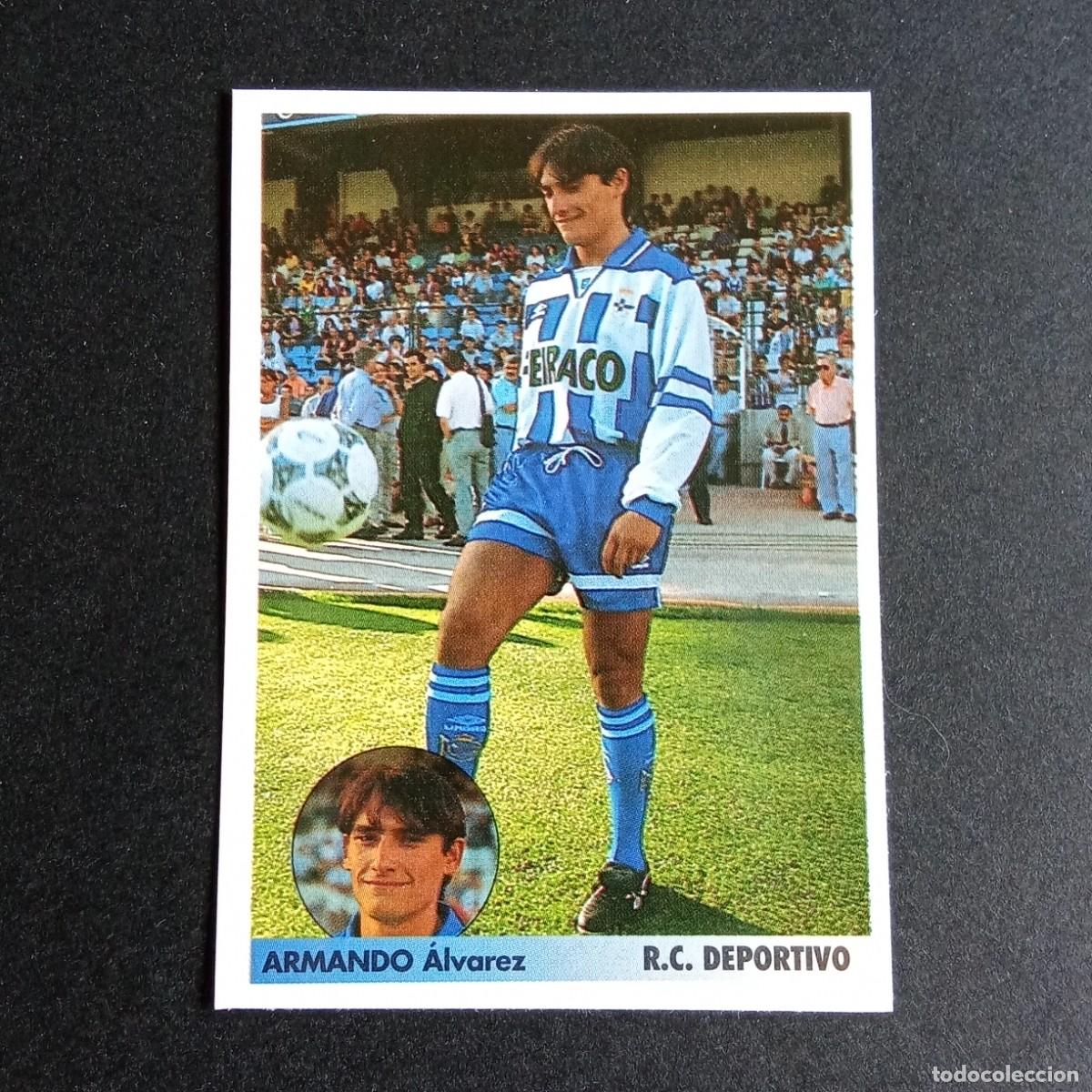 Cromos de Futebol: LOS MEJORES EQUIPOS DE EUROPA 1996 1997 96 97 PANINI 107 ARMANDO DEPORTIVO CORU&Ntilde;A SIN PEGAR
