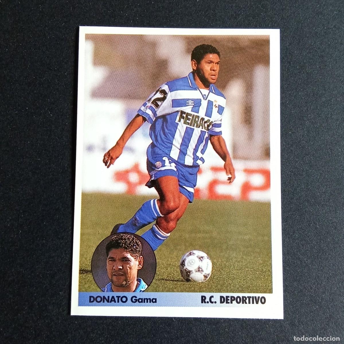 Cromos de Futebol: LOS MEJORES EQUIPOS DE EUROPA 1996 1997 96 97 PANINI 109 DONATO DEPORTIVO CORU&Ntilde;A SIN PEGAR