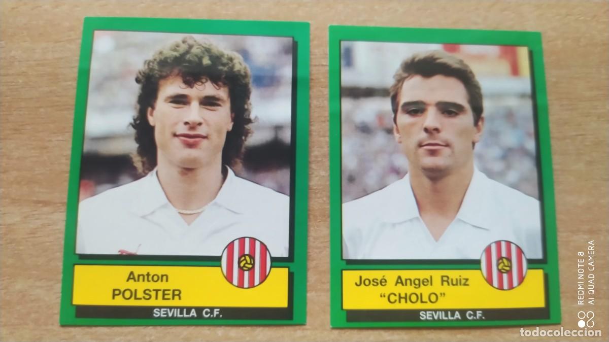 Cromos de F&uacute;tbol: SEVILLA 251 CHOLO FUTBOL 90 PANINI -H