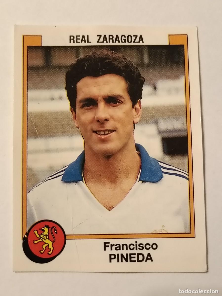 Cromos de F&uacute;tbol: #401 PINEDA REAL ZARAGOZA FUTBOL 88 PANINI