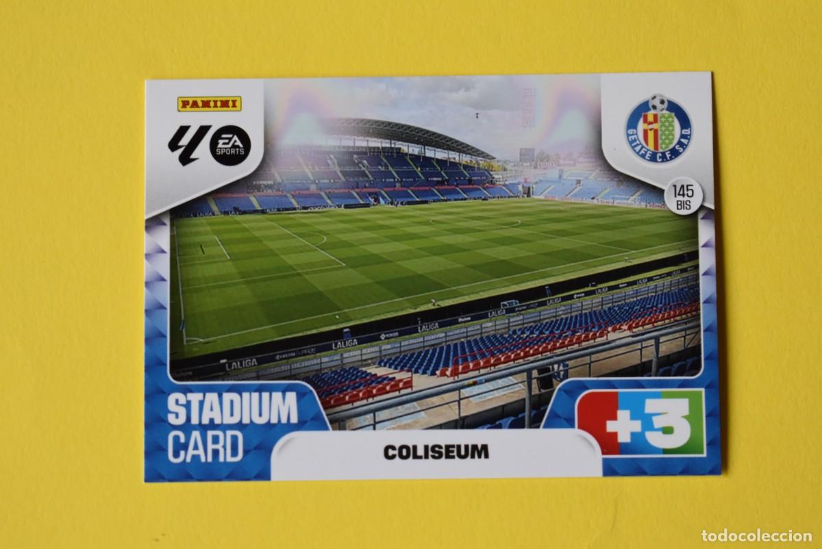 Cromos de F&uacute;tbol: Cromo Adrenalyn XL. 2025 2026. 25 26. Stadium Card. Getafe. N &ordm; 145 BIS. C&oacute;digo sin activar Panini