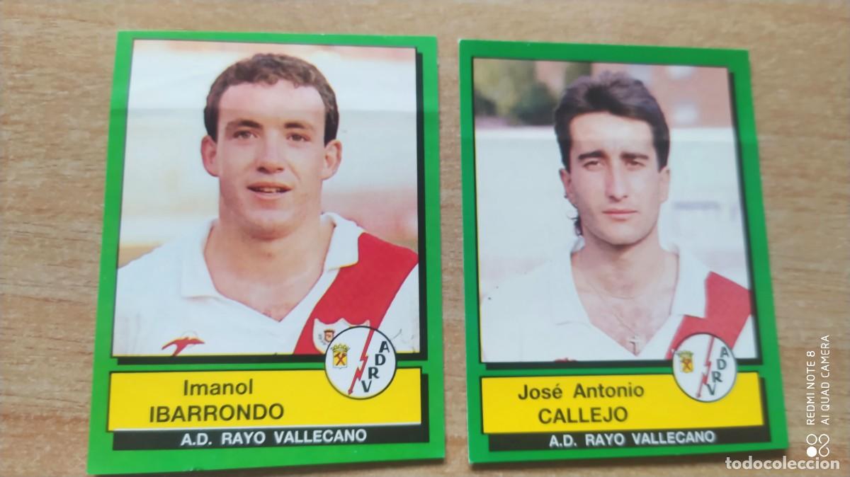 Cromos de F&uacute;tbol: RAYO VALLECANO 223 IBARRONDO FUTBOL 90 PANINI -H