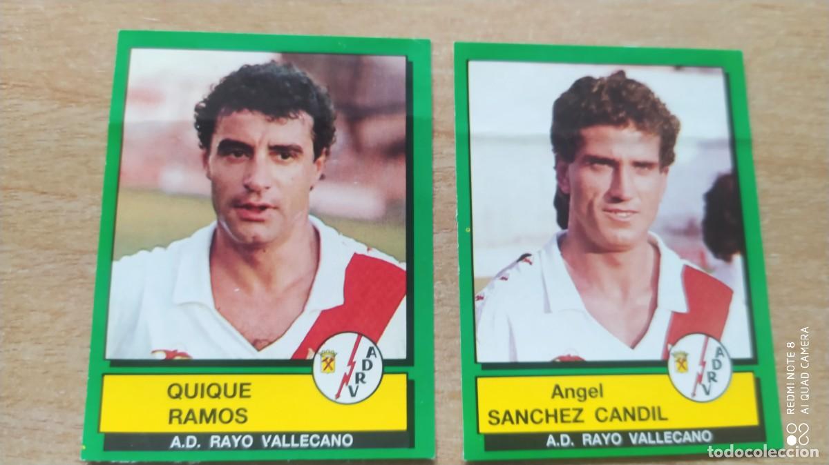 Cromos de F&uacute;tbol: RAYO VALLECANO 228 SANCHEZ CANDIL FUTBOL 90 PANINI -H