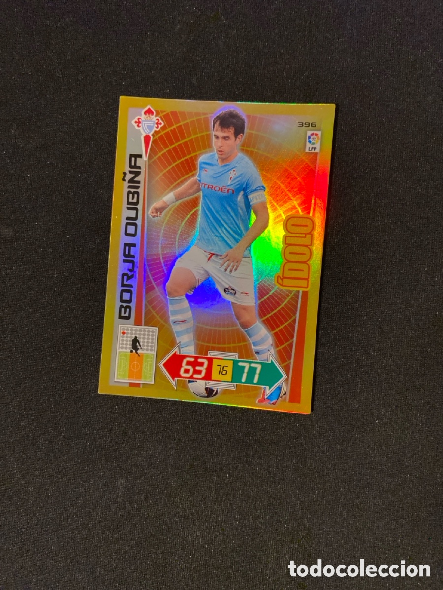 Figurine di Calcio: BORJA OUBI&Ntilde;A 396 IDOLO (CELTA) 2012-2013 12 13 ADRENALYN PANINI CROMO CARTA A-2