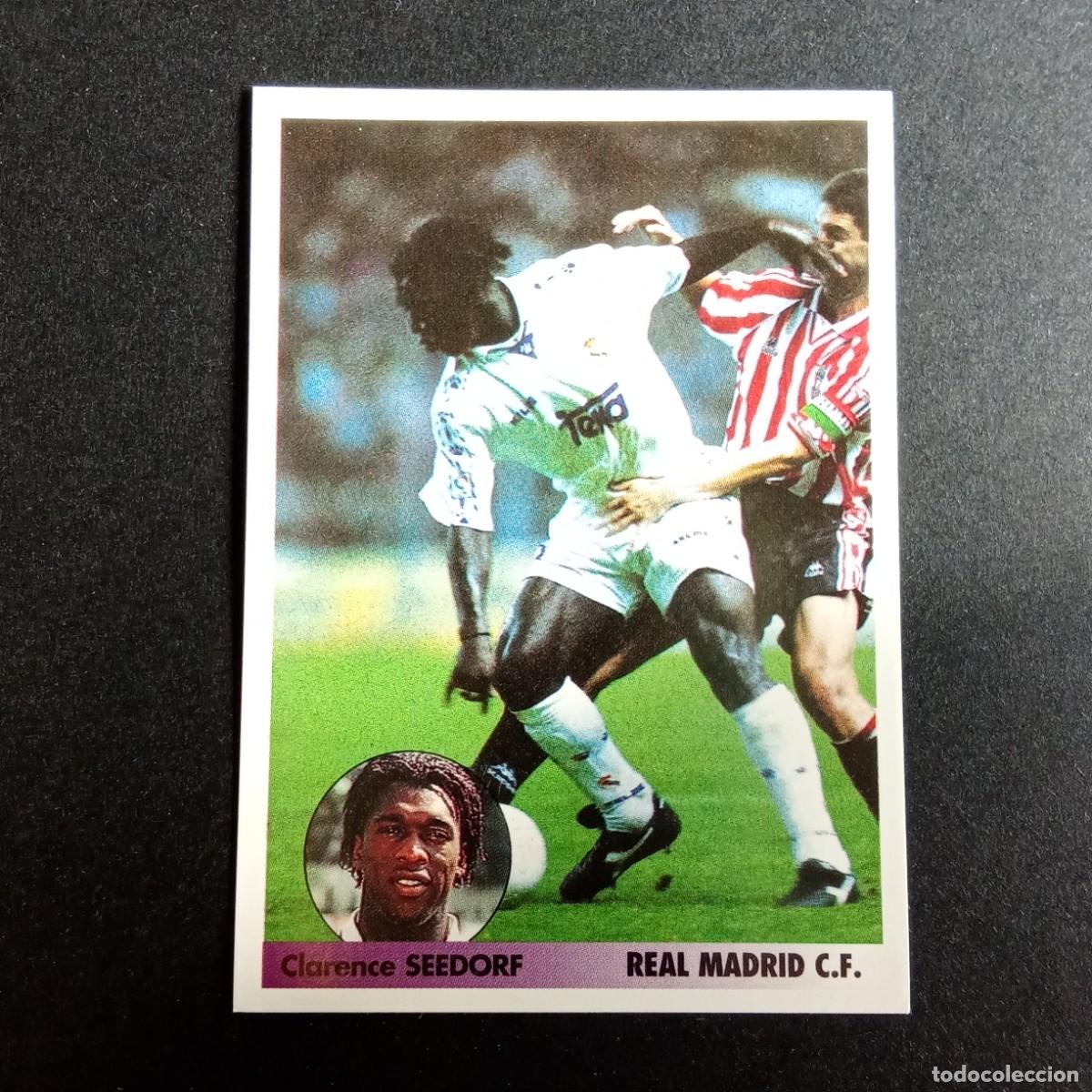 Cromos de F&uacute;tbol: LOS MEJORES EQUIPOS DE EUROPA 1996 1997 96 97 PANINI 229 SEEDORF REAL MADRID SIN PEGAR