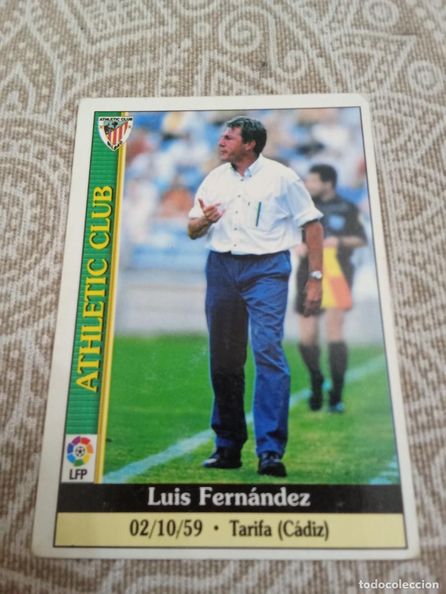 Cromos de f&uacute;tbol: 118 luis Fern&aacute;ndez Athletic club las fichas de la liga 2000