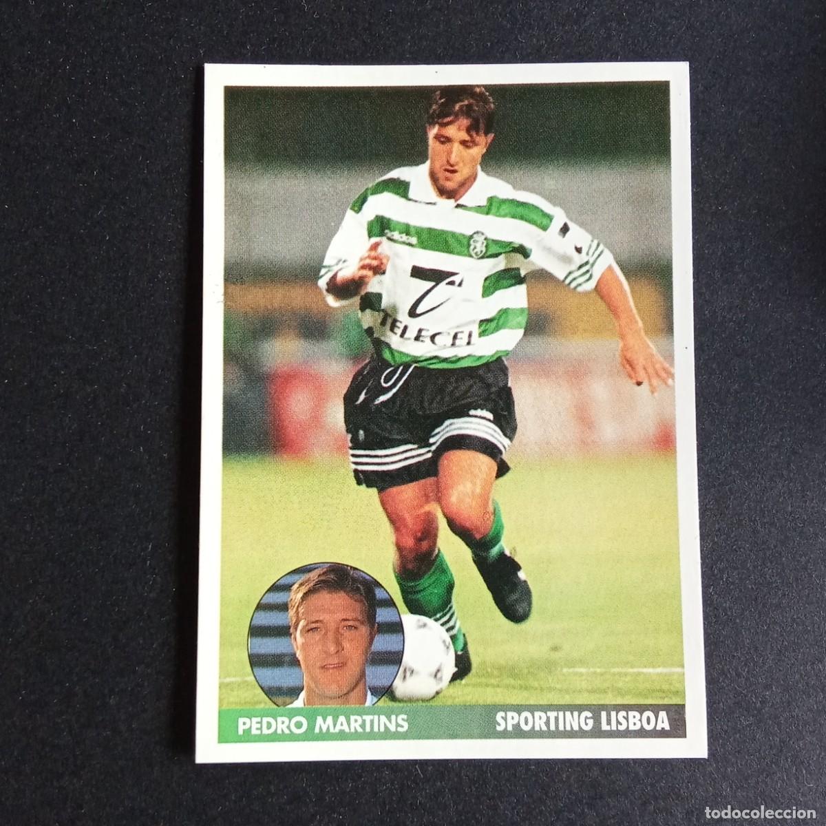 Cromos de Futebol: LOS MEJORES EQUIPOS DE EUROPA 1996 1997 96 97 PANINI 267 PEDRO MARTINS SPORTING LISBOA SIN PEGAR