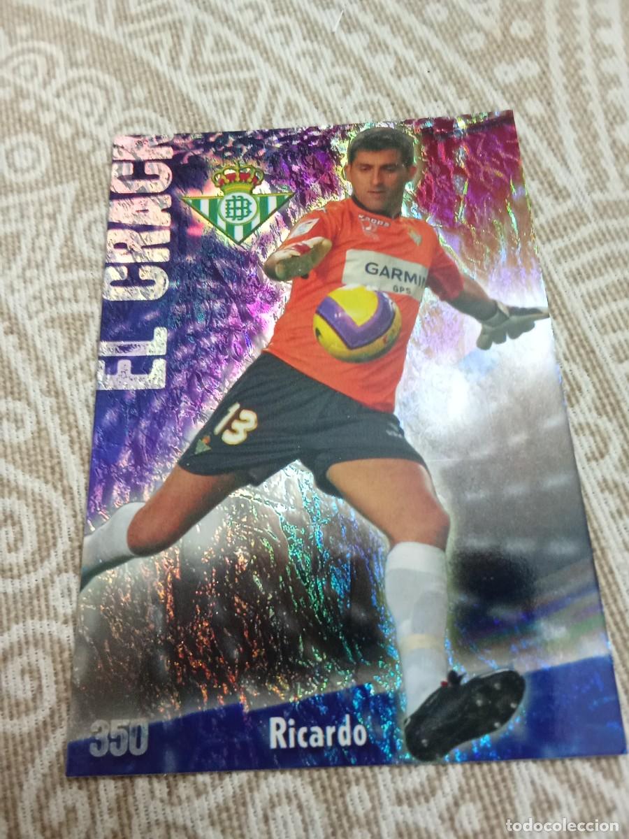Fu&szlig;ball-Sticker: 350 Ricardo brillo jaspeado puntas redondas las Fichas de la liga 2009