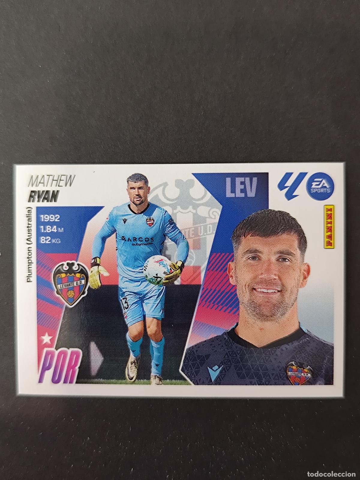 Fu&szlig;ball-Sticker: 4 BIS RYAN COLOCA LEVANTE LIGA ESTE 2025 2026 25 26 PEDIDO M&Iacute;NIMO 2&euro;