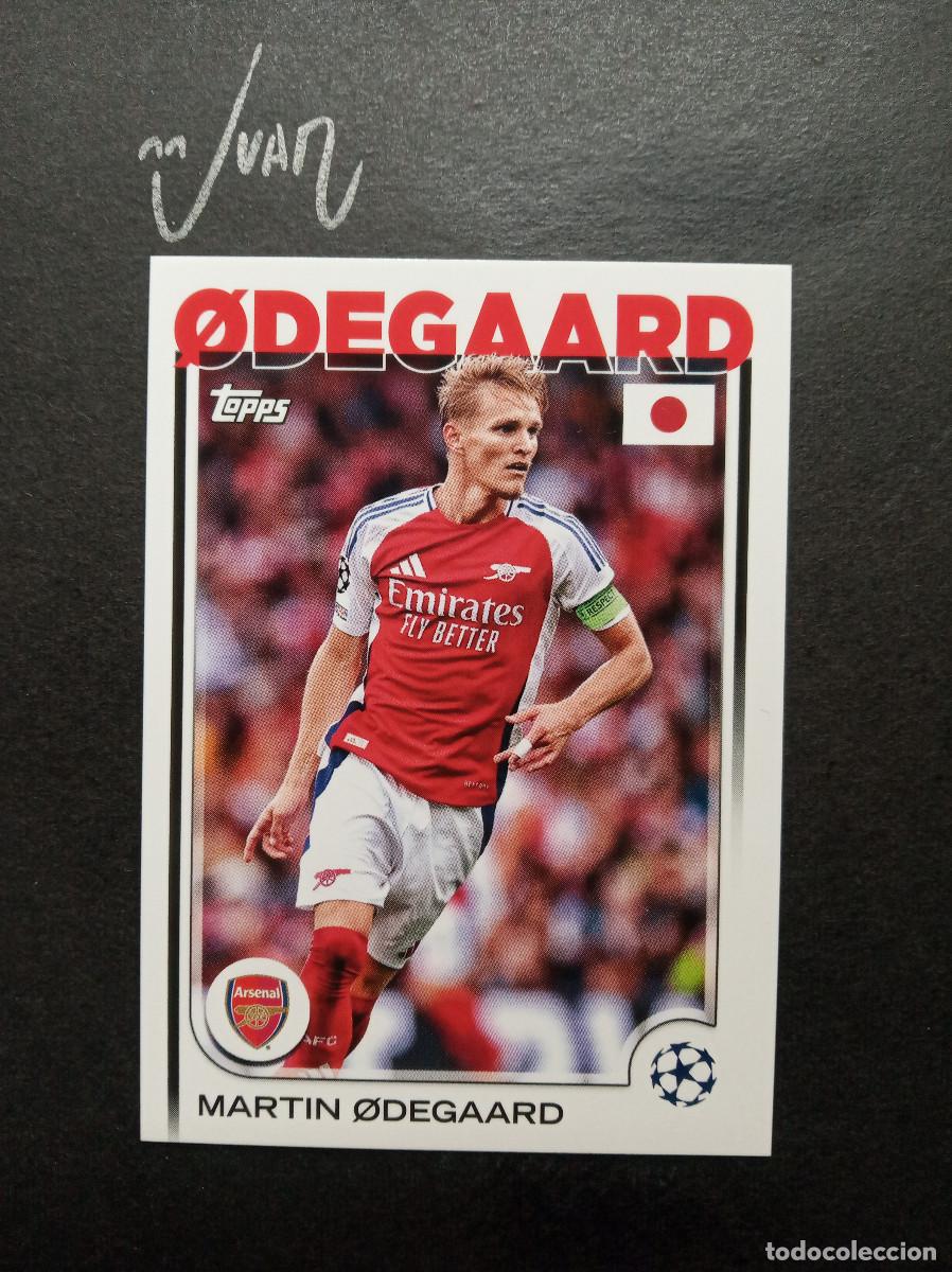Cartes &agrave; collectionner de Football: N&ordm; 62 JAPAN EDITION ODEGAARD ARSENAL ⚽ TOPPS &reg; UEFA FLAGSHIP 2024 2025 24 25
