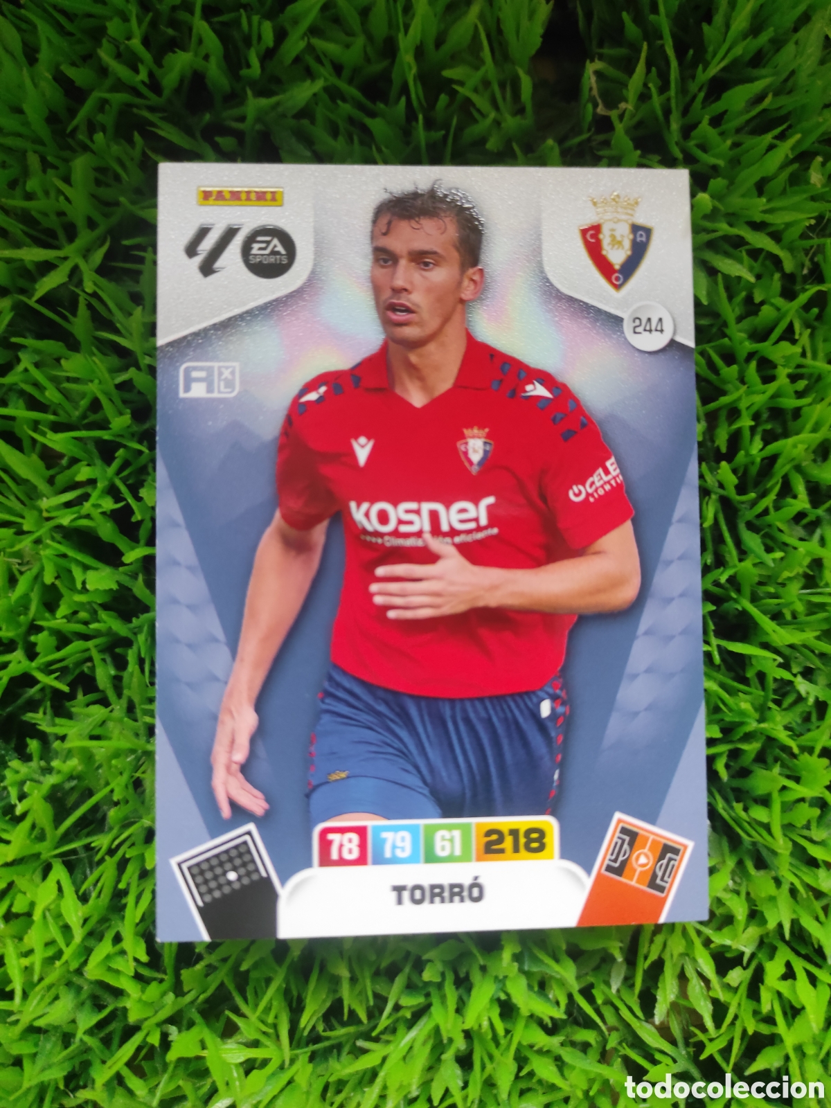 Cromos de F&uacute;tbol: Torro Osasuna Adrenalyn 25-26 # 244