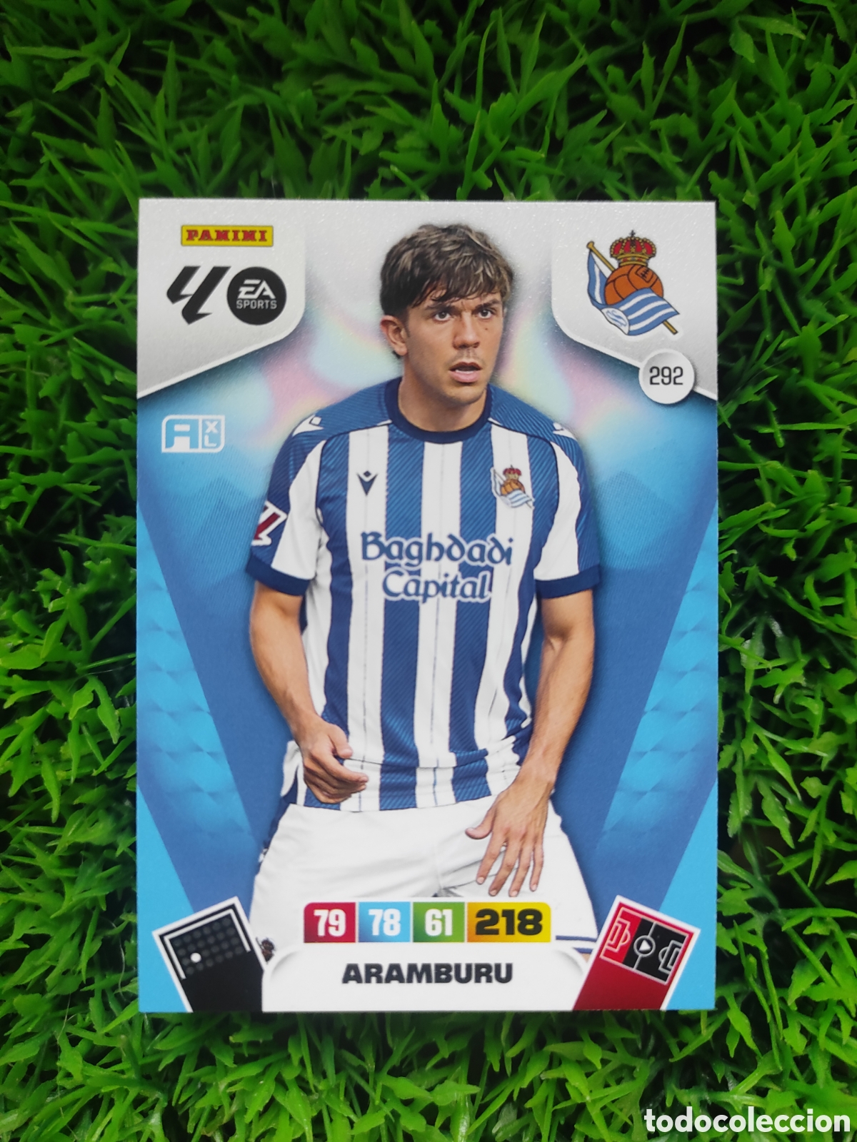 Cromos de F&uacute;tbol: Aramburu Real Sociedad Adrenalyn 25-26 # 292